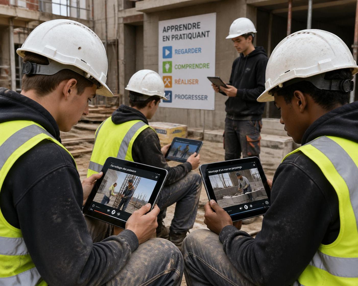 découvrez des méthodes innovantes pour optimiser l'apprentissage dans le secteur du btp et former des professionnels compétents et efficaces.