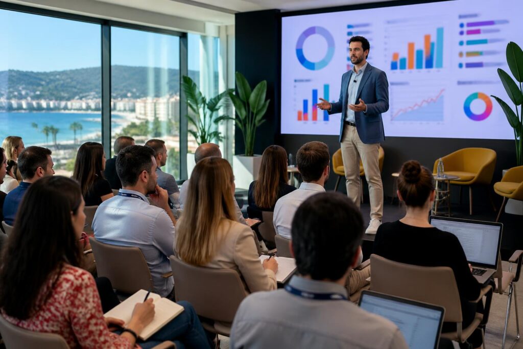 découvrez lors de cette conférence à nice les opportunités clés pour les professionnels du marketing afin de booster leurs stratégies et leur réseau.