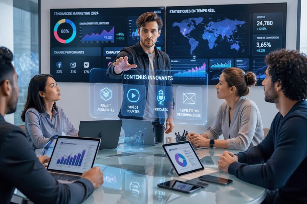 découvrez les stratégies innovantes de content marketing pour capter l’attention de votre audience en 2024 et booster votre visibilité en ligne.