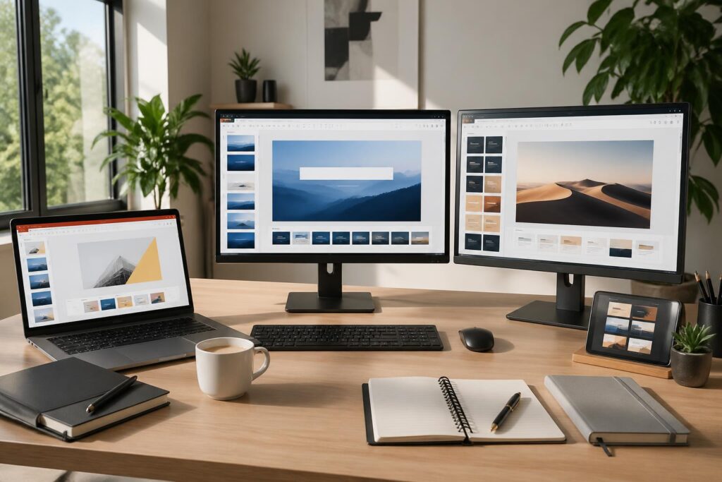 découvrez les meilleures plateformes pour créer des présentations powerpoint originales et percutantes. boostez l'impact de vos slides avec des outils simples et efficaces.