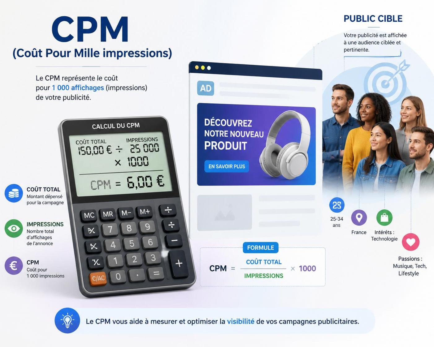 découvrez ce qu'est le cpm et son influence sur le budget publicitaire des entreprises pour optimiser vos campagnes marketing.