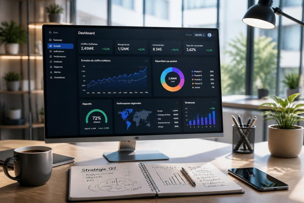 découvrez comment un tableau de bord devient l'outil essentiel pour suivre et optimiser votre performance au quotidien, en centralisant vos indicateurs clés de manière claire et efficace.