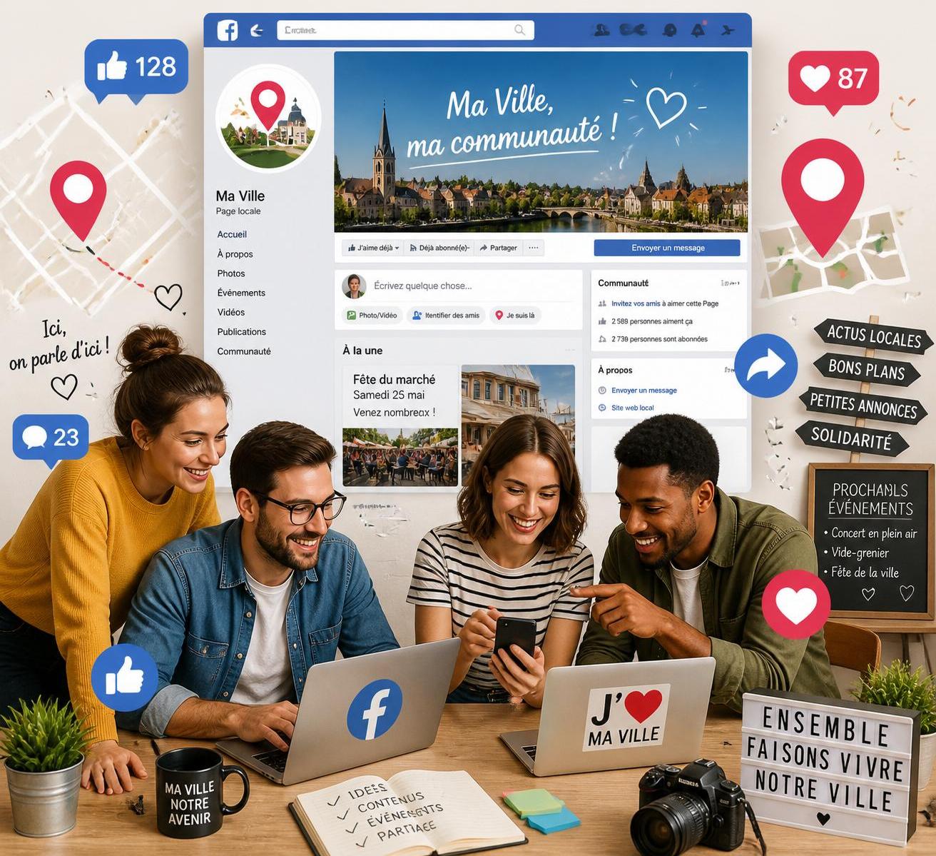 découvrez comment optimiser votre visibilité locale sur facebook grâce à des astuces simples et efficaces pour toucher votre audience autour de vous.