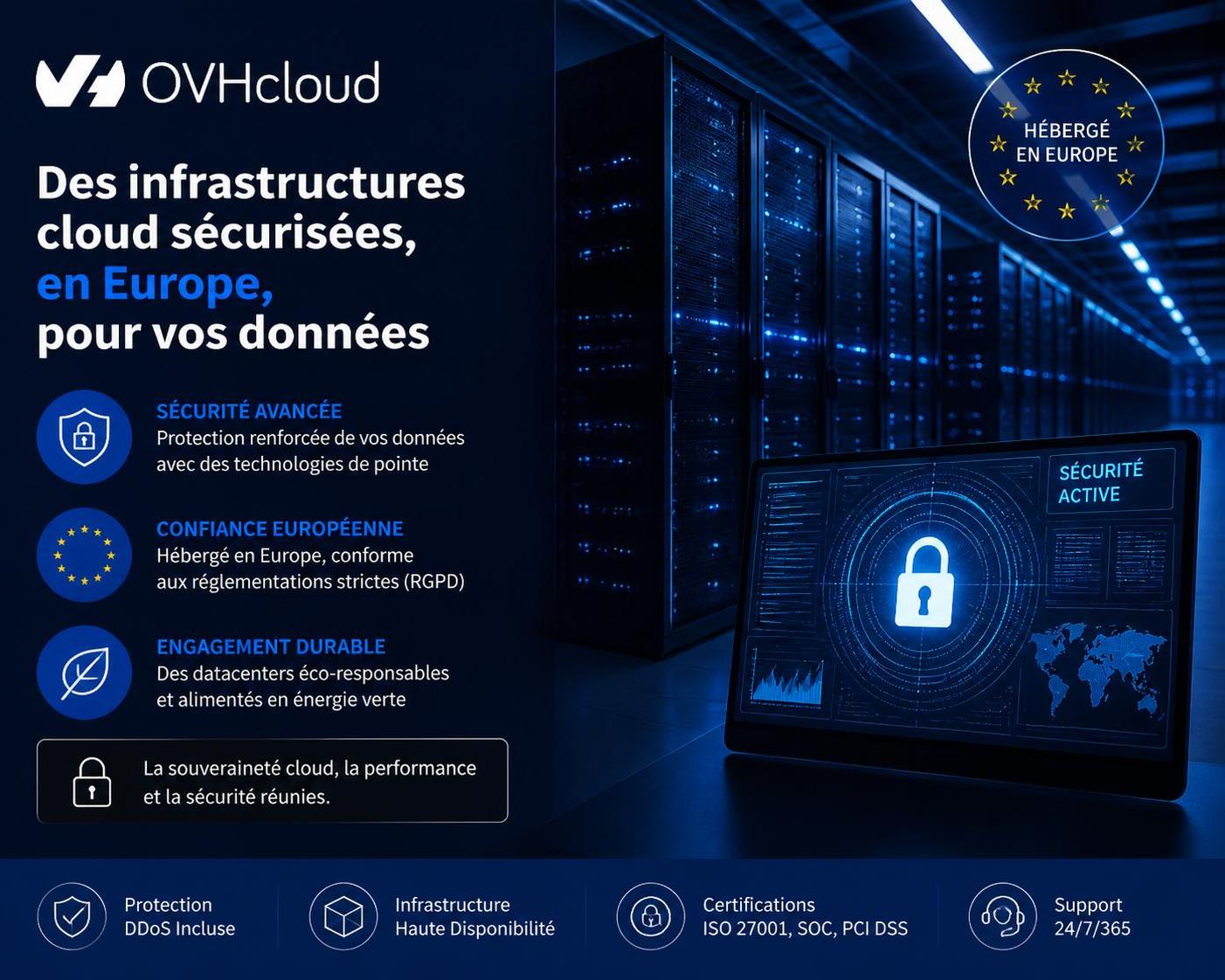 découvrez pourquoi ovh cloud est la solution idéale pour sécuriser les données de votre entreprise grâce à ses technologies avancées, sa fiabilité et son expertise en cybersécurité.