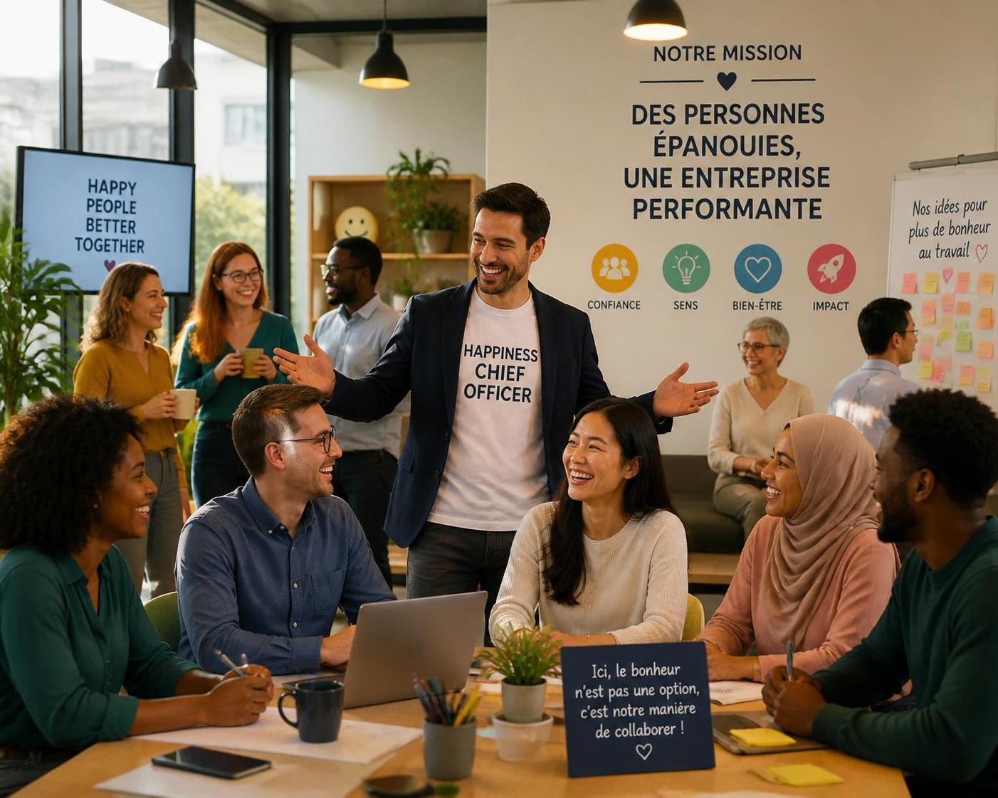 découvrez pourquoi le rôle de happiness chief officer devient indispensable dans les entreprises modernes pour promouvoir le bien-être, la motivation et la performance des équipes.