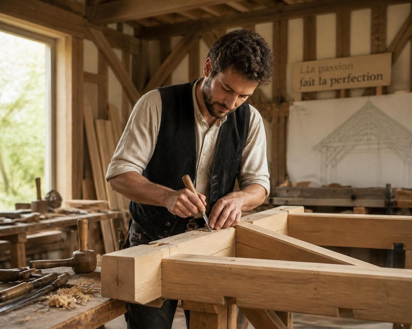 découvrez le savoir-faire exceptionnel des compagnons charpentiers et les techniques maîtrisées pour sublimer l'art du bois à travers leurs chefs-d'œuvre.
