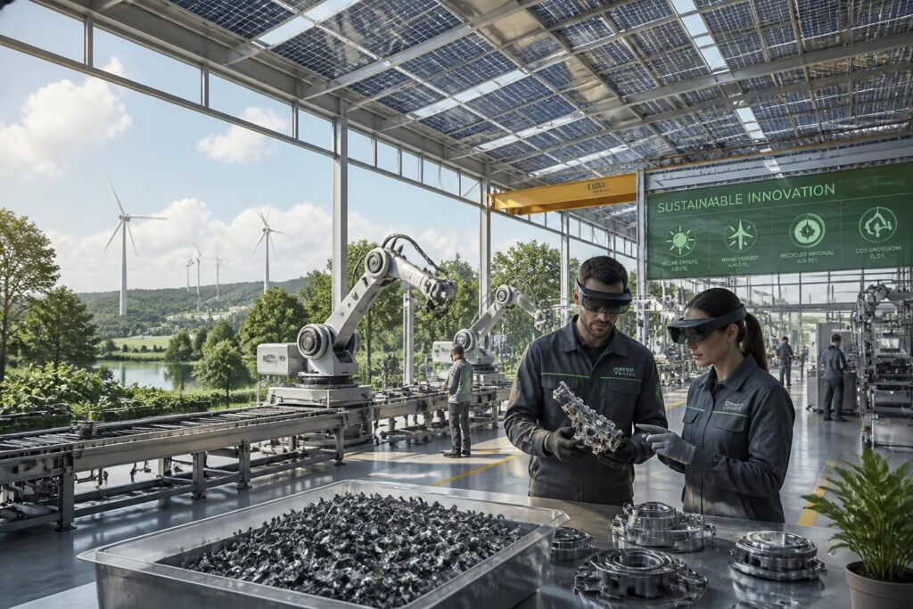 découvrez comment la métallurgie innove pour relever les défis écologiques et assurer un avenir durable au secteur du métal.