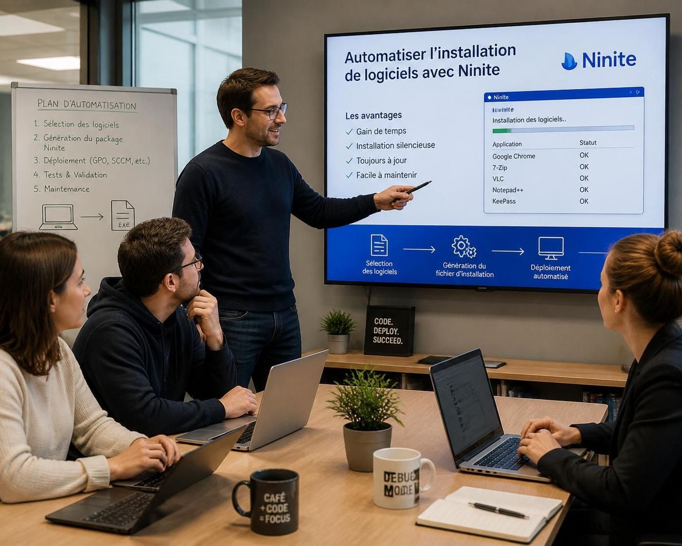 découvrez comment ninite facilite l'installation rapide et sécurisée de logiciels en entreprise, optimisant ainsi la gestion informatique et le gain de temps.