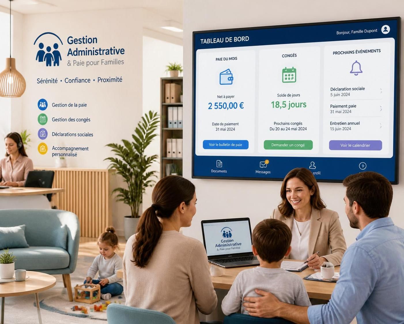 découvrez comment une agence paie et famille peut simplifier la gestion des salariés en offrant des services adaptés et efficaces pour faciliter vos démarches administratives.