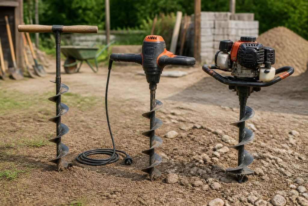 découvrez comment choisir la tarière idéale pour vos travaux parmi les modèles manuels, électriques ou thermiques, et facilitez vos projets de forage avec efficacité.