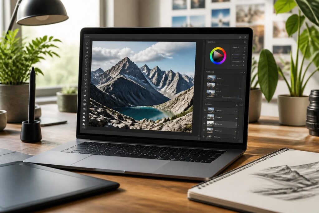 découvrez un équivalent gratuit en ligne à photoshop pour retoucher facilement vos images sans installation, idéal pour tous vos projets graphiques.