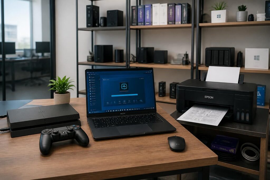 découvrez les procédures détaillées pour l'installation de logiciels sur ps4, imprimantes epson et autres systèmes afin d'optimiser leur fonctionnement facilement.