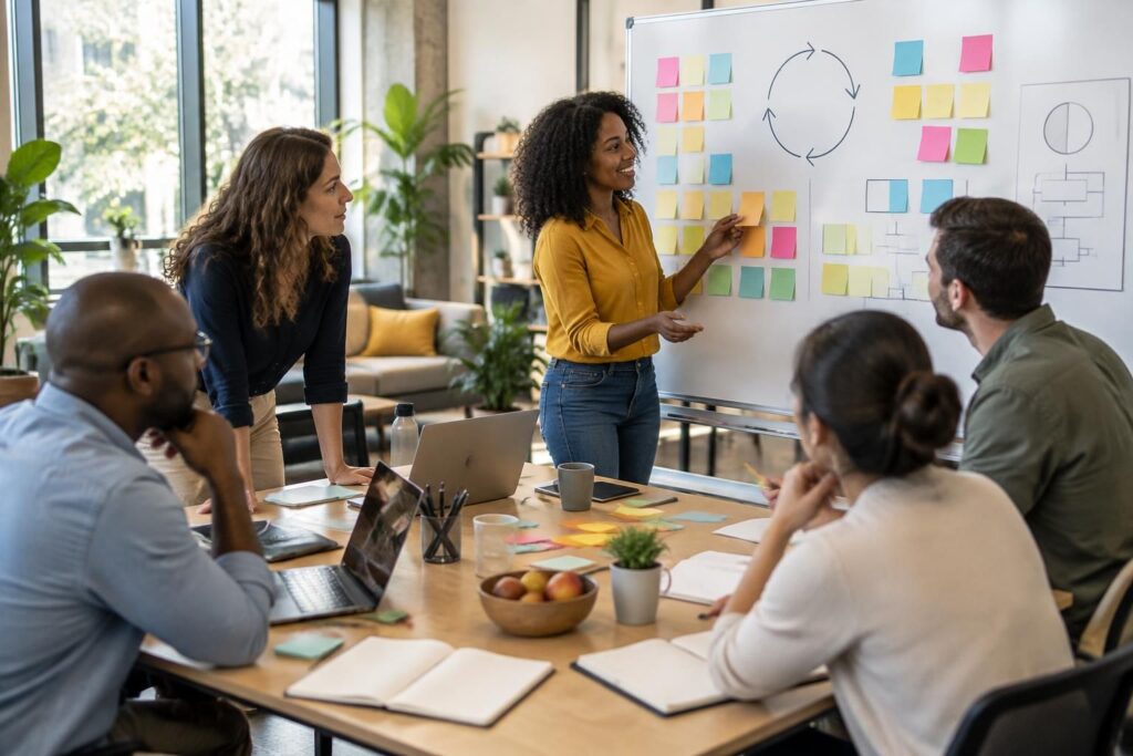 découvrez la définition du management agile, ses principes clés et des exemples concrets pour améliorer la collaboration et l’adaptabilité de vos équipes.