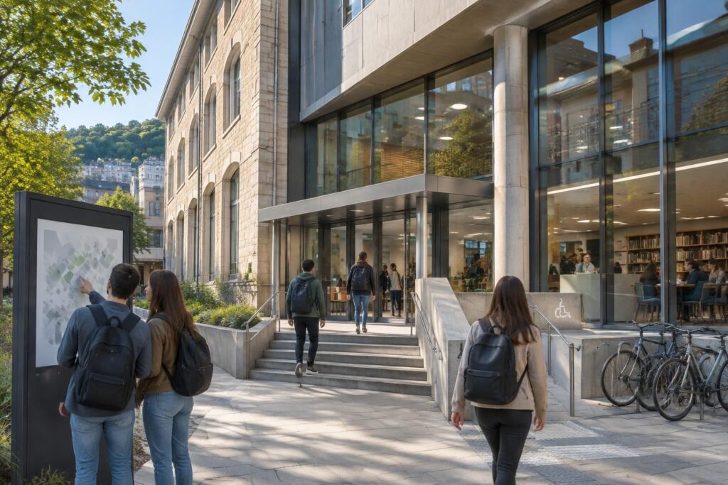 découvrez le campus tréfilerie à saint-étienne : horaires d’ouverture, plan d’accès et services disponibles pour préparer votre visite.