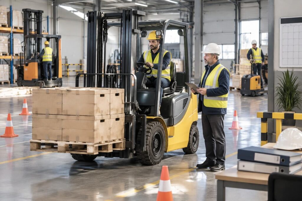 découvrez les catégories de caces chariot élévateur, le contenu de la formation et la durée de validité des certificats pour conduire en sécurité.